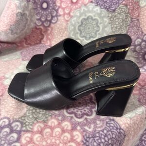 G C Women's Heels - black - 6m